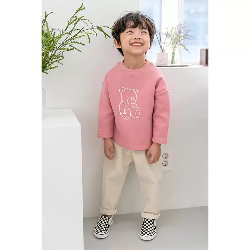Raykids - Korean Children Fashion - #childofig - Bear Fleece Tee