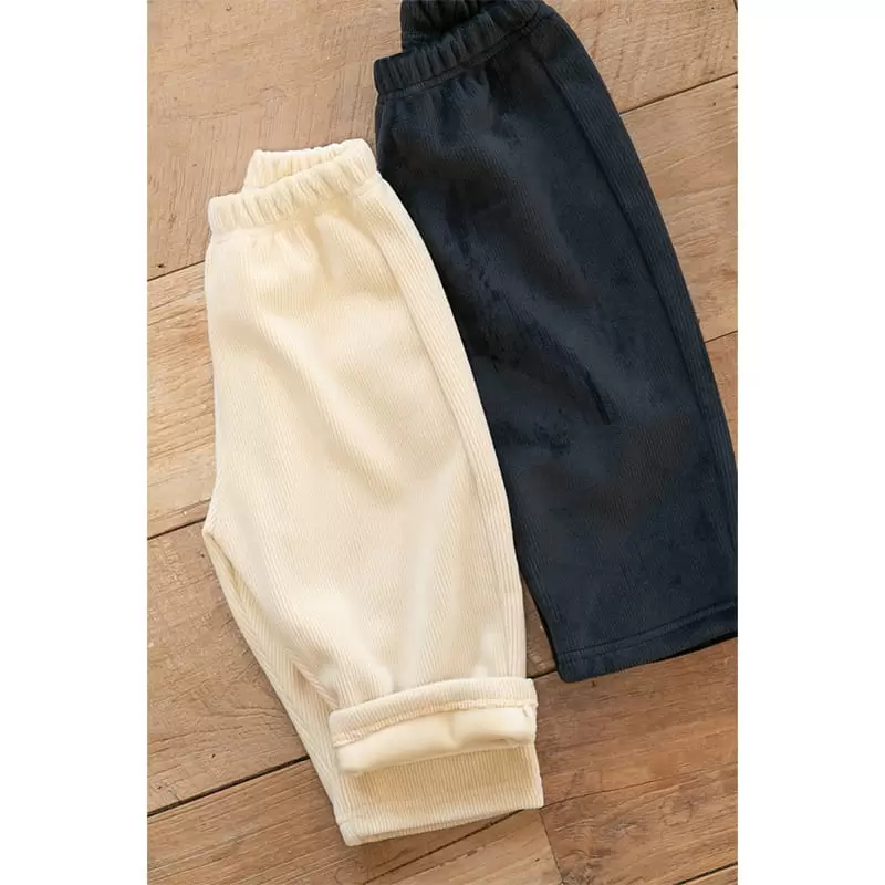 Raykids - Korean Children Fashion - #discoveringself - Rib Semi Pants - 2