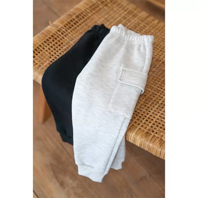 Raykids - Korean Children Fashion - #kidsshorts - Jogger Fleece Pants