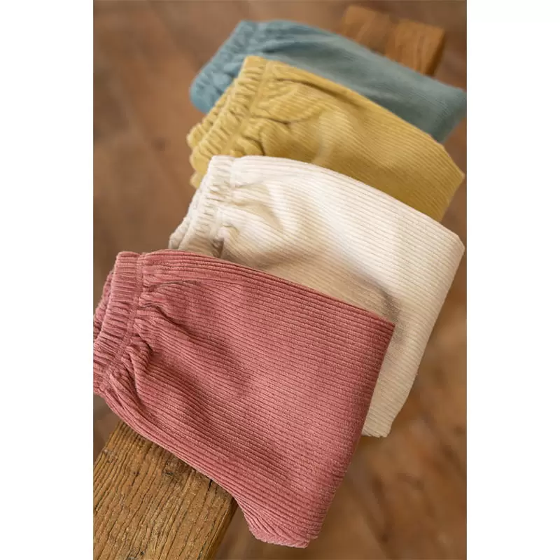 Raykids - Korean Children Fashion - #kidsshorts - Span Corduroy Panpan Pants - 5