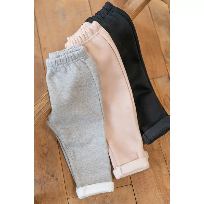 Raykids - Korean Children Fashion - #kidsshorts - Lounge Fleece Pants - 2