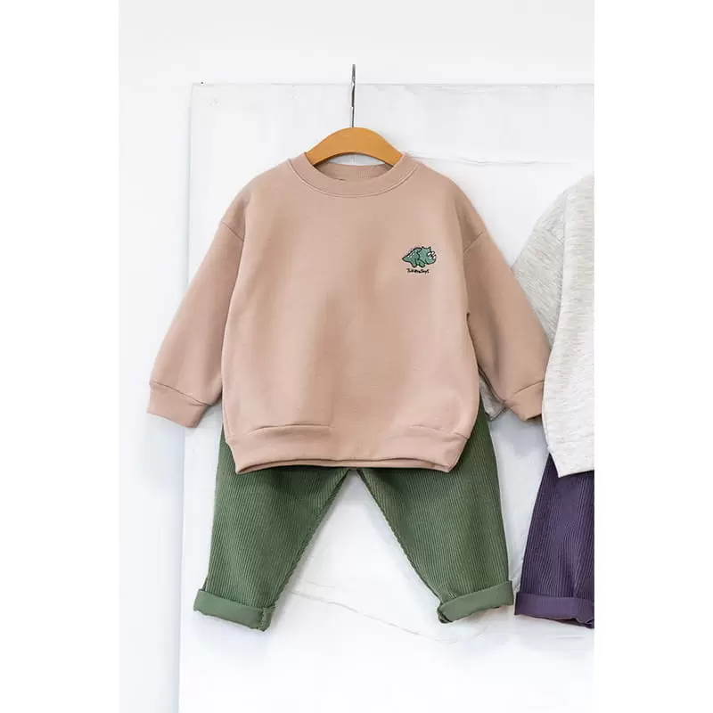 Raykids - Korean Children Fashion - #kidsshorts - Dragon Panpan Top Bottom Set