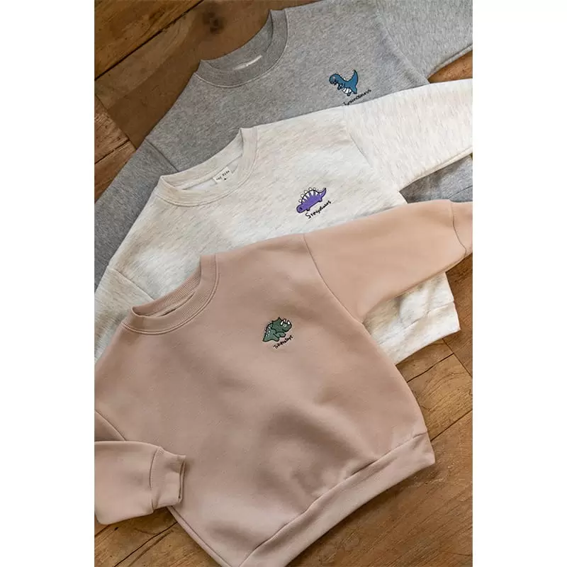 Raykids - Korean Children Fashion - #littlefashionista - Dragon Panpan Top Bottom Set - 5