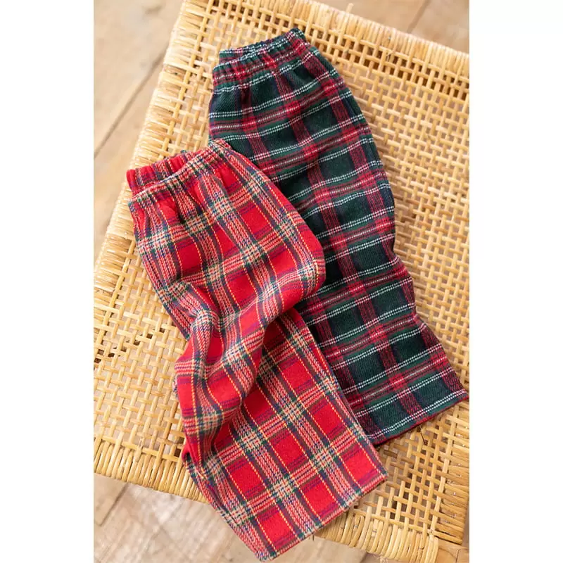 Raykids - Korean Children Fashion - #stylishchildhood - Merry Check Pants - 2