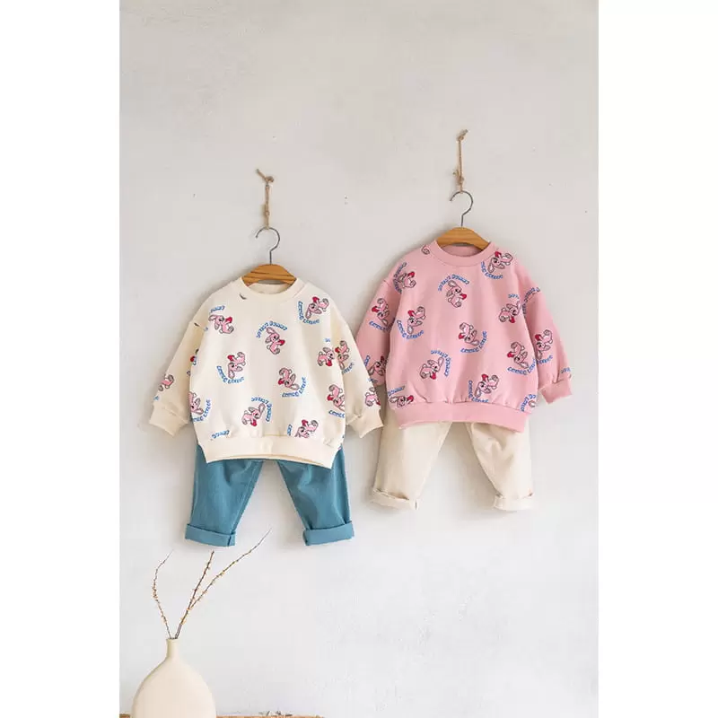 Raykids - Korean Children Fashion - #todddlerfashion - Bunny Fleece Tee