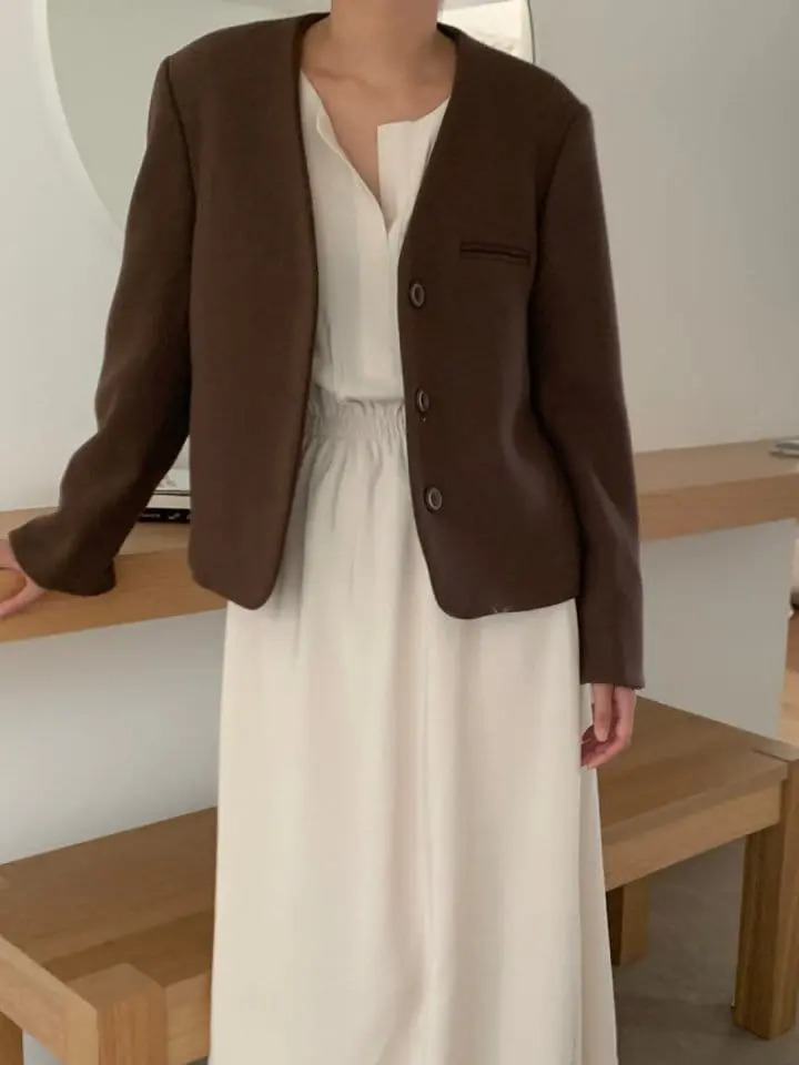 Renouveau - Korean Women Fashion - #momslook - Stay Jacket - 3