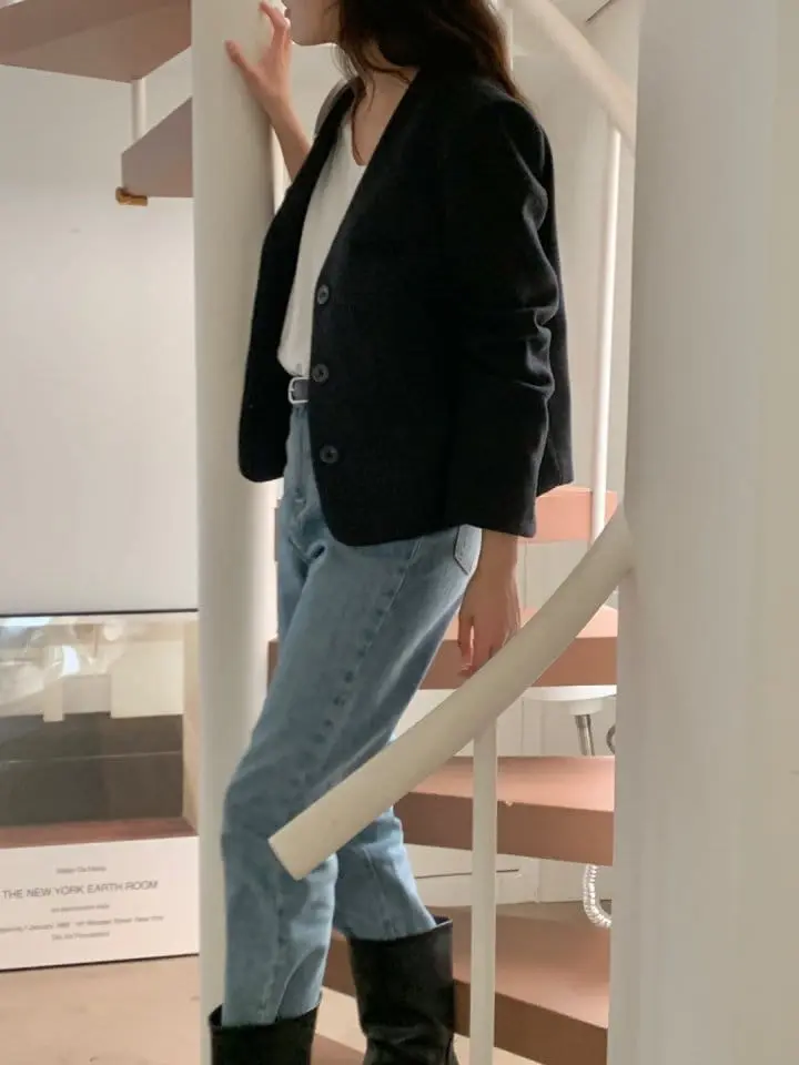 Renouveau - Korean Women Fashion - #momslook - Stay Jacket - 5