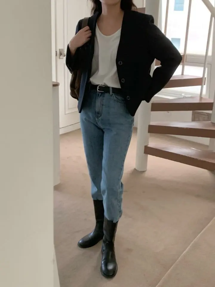 Renouveau - Korean Women Fashion - #momslook - Stay Jacket - 7