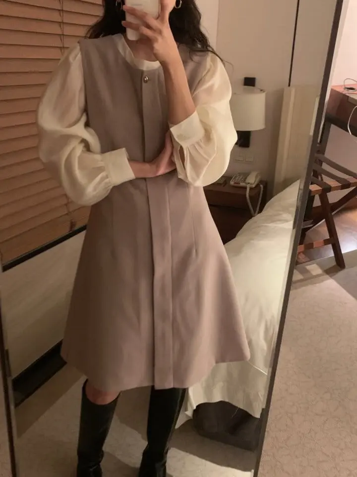 Renouveau - Korean Women Fashion - #romanticstyle - Polin One-piece