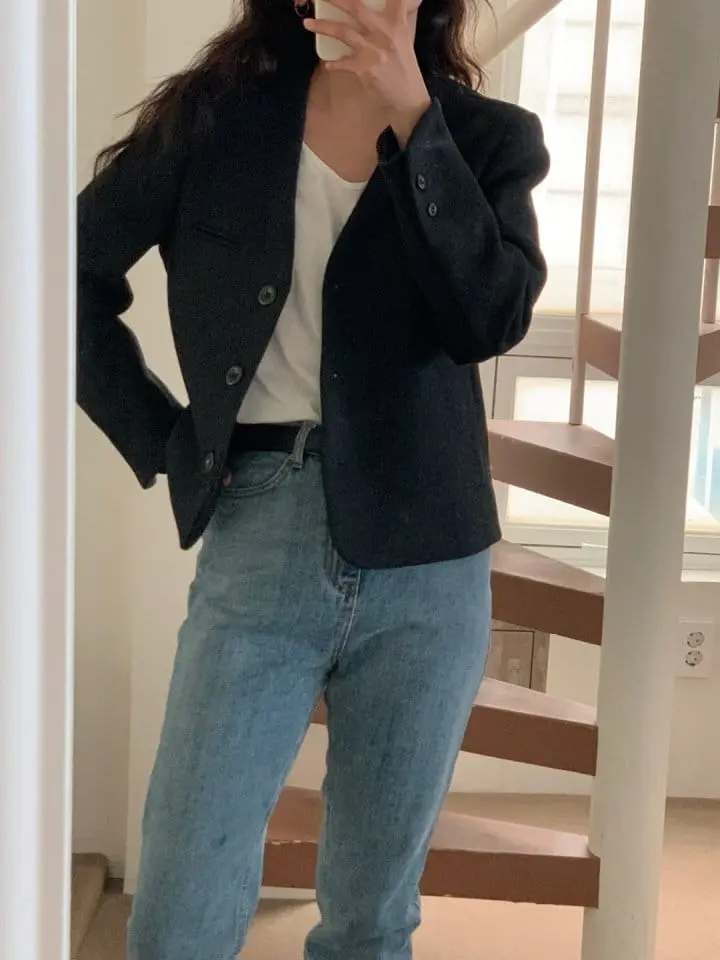 Renouveau - Korean Women Fashion - #momslook - Stay Jacket - 4