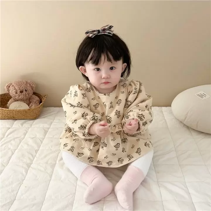 Reve Kid - Korean Baby Fashion - #babyfever - Natural One-piece Bodysuit