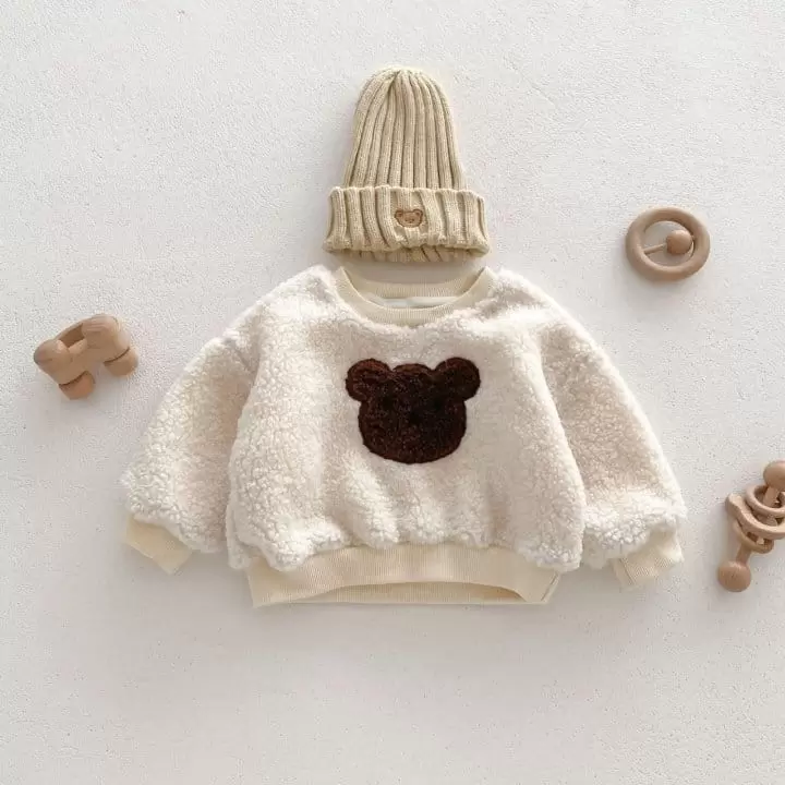 Reve Kid - Korean Baby Fashion - #babyfever - Bebe Bbogle Sweatshirt