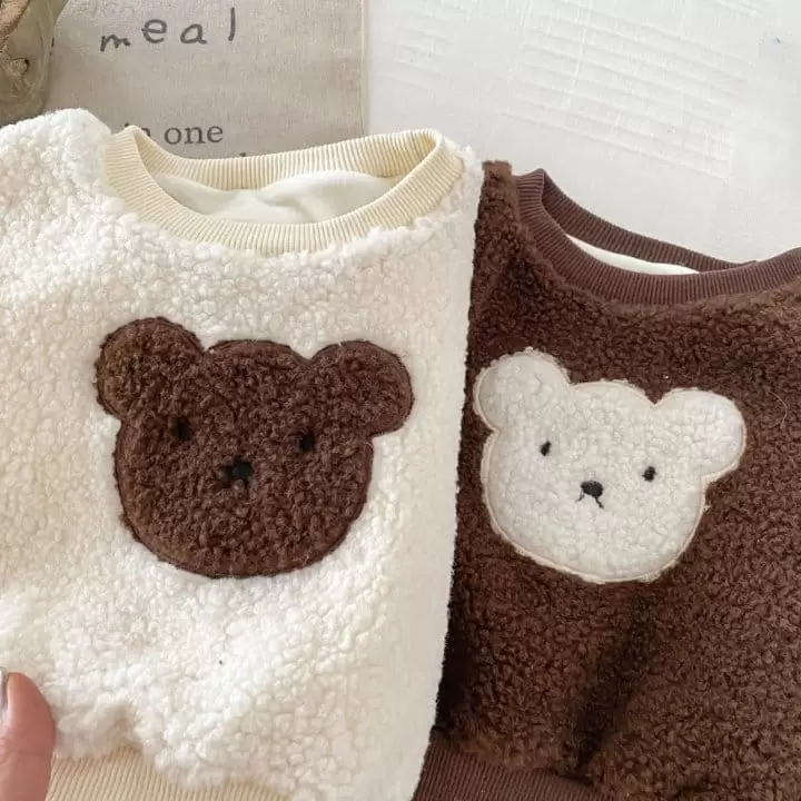 Reve Kid - Korean Baby Fashion - #babygirlfashion - Bebe Bbogle Sweatshirt - 2