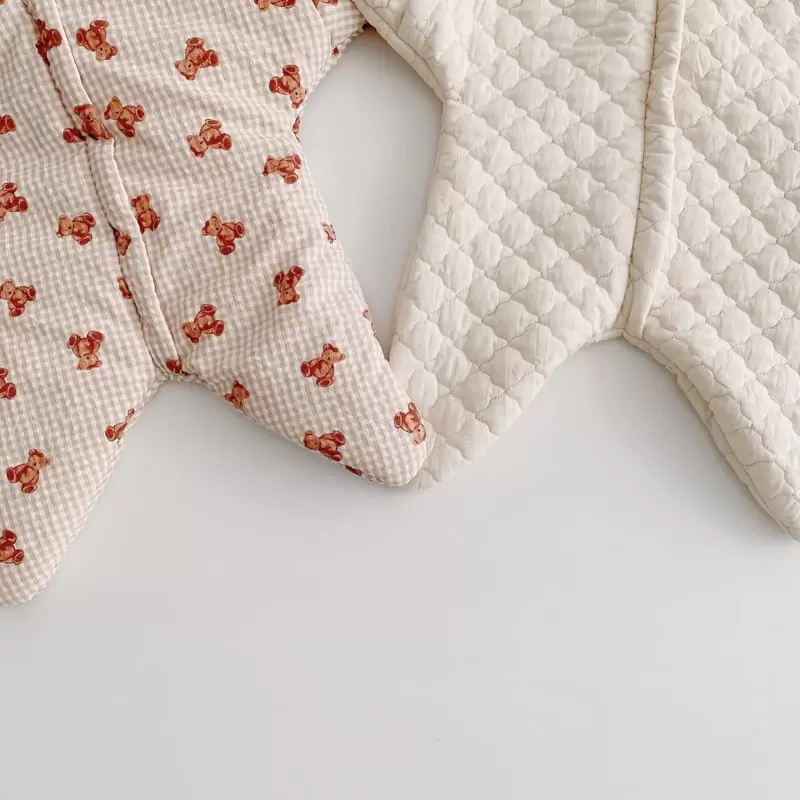 Reve Kid - Korean Baby Fashion - #babyoutfit - Bebe Star Bodysuit - 3