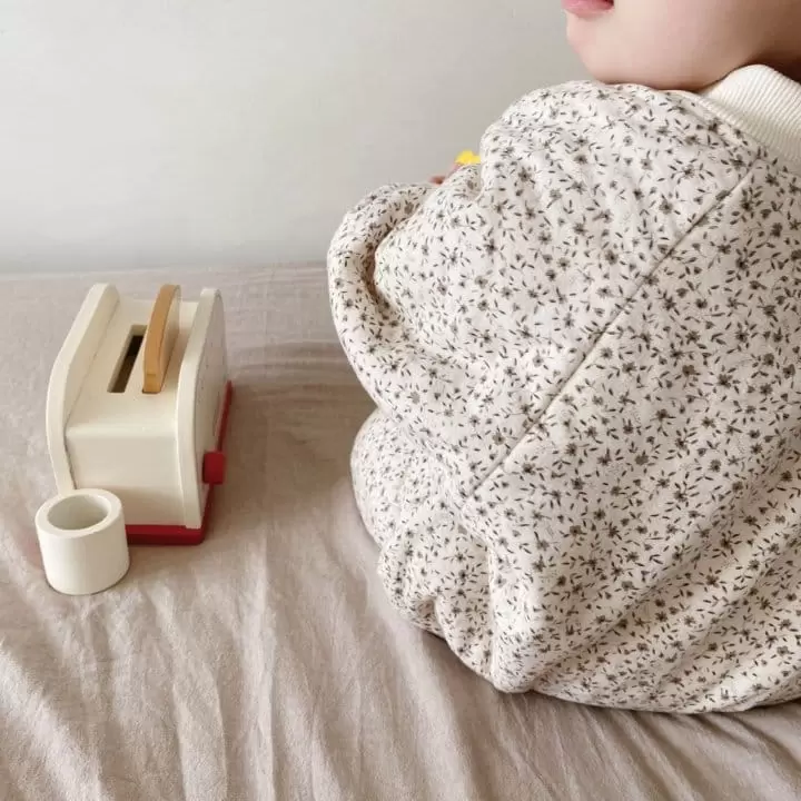 Reve Kid - Korean Baby Fashion - #babywear - Round Padding Bodysuit - 3