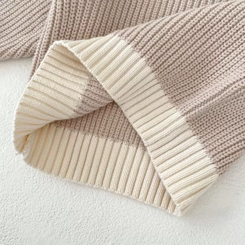 Reve Kid - Korean Baby Fashion - #onlinebabyboutique - Bebe Color Knit Set - 3