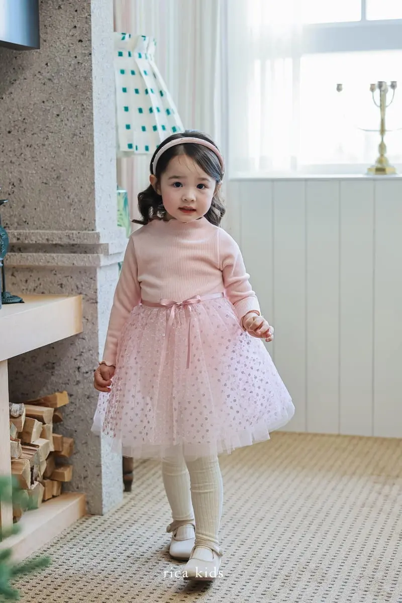 Rica - Korean Children Fashion - #childofig - Beads One-piece