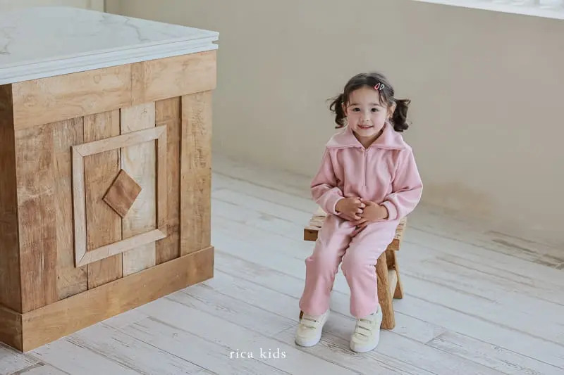 Rica - Korean Children Fashion - #childrensboutique - Natural Top Bottom Set - 9