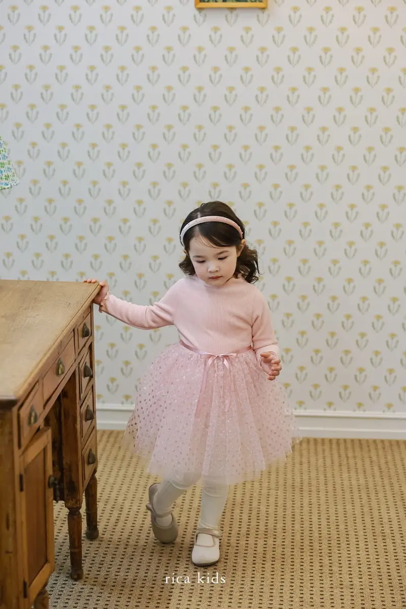 Rica - Korean Children Fashion - #kidzfashiontrend - Beads One-piece - 8