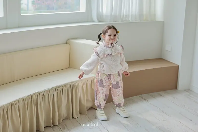 Rica - Korean Children Fashion - #prettylittlegirls - Pattern Pants - 2