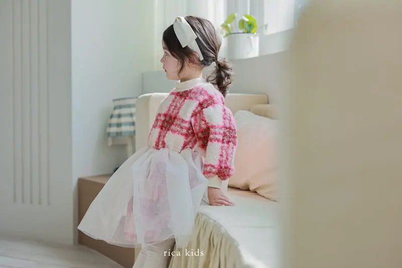 Rica - Korean Children Fashion - #todddlerfashion - Check One-piece - 10