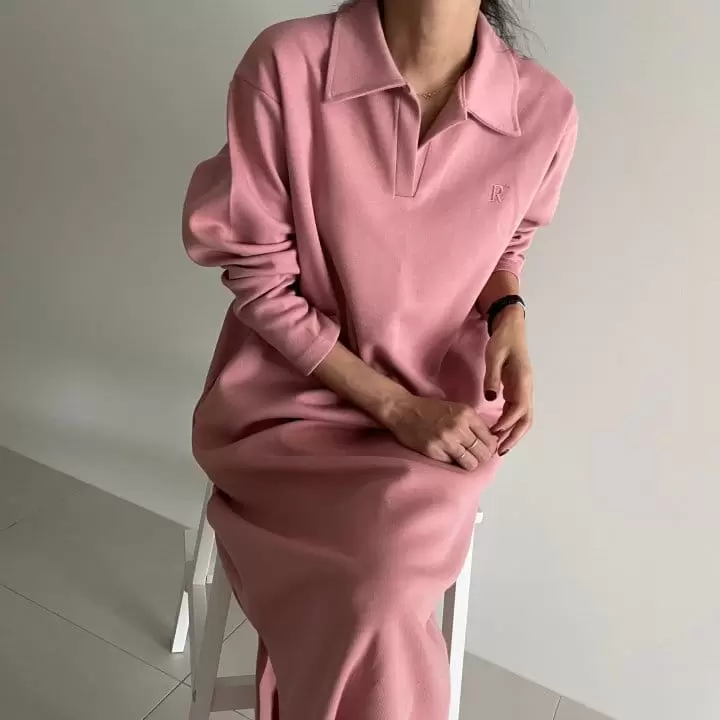 Ripple - Korean Women Fashion - #womensfashion - Embroidery One-piece - 4