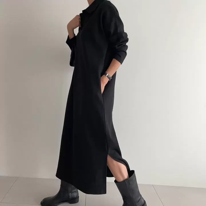 Ripple - Korean Women Fashion - #momslook - Embroidery One-piece - 8