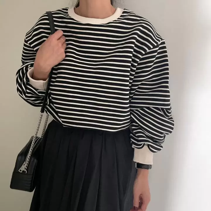 Ripple - Korean Women Fashion - #momslook - St Sweatshirt - 6