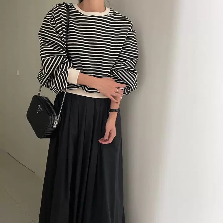Ripple - Korean Women Fashion - #momslook - St Sweatshirt - 8