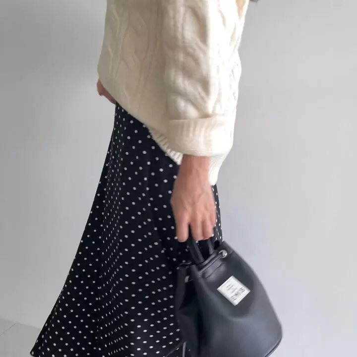 Ripple - Korean Women Fashion - #momslook - Erin Dot Skirt - 5