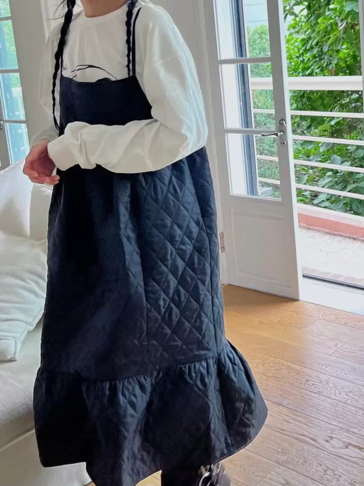 Ripple - Korean Women Fashion - #momslook - Quilting One-piece - 8