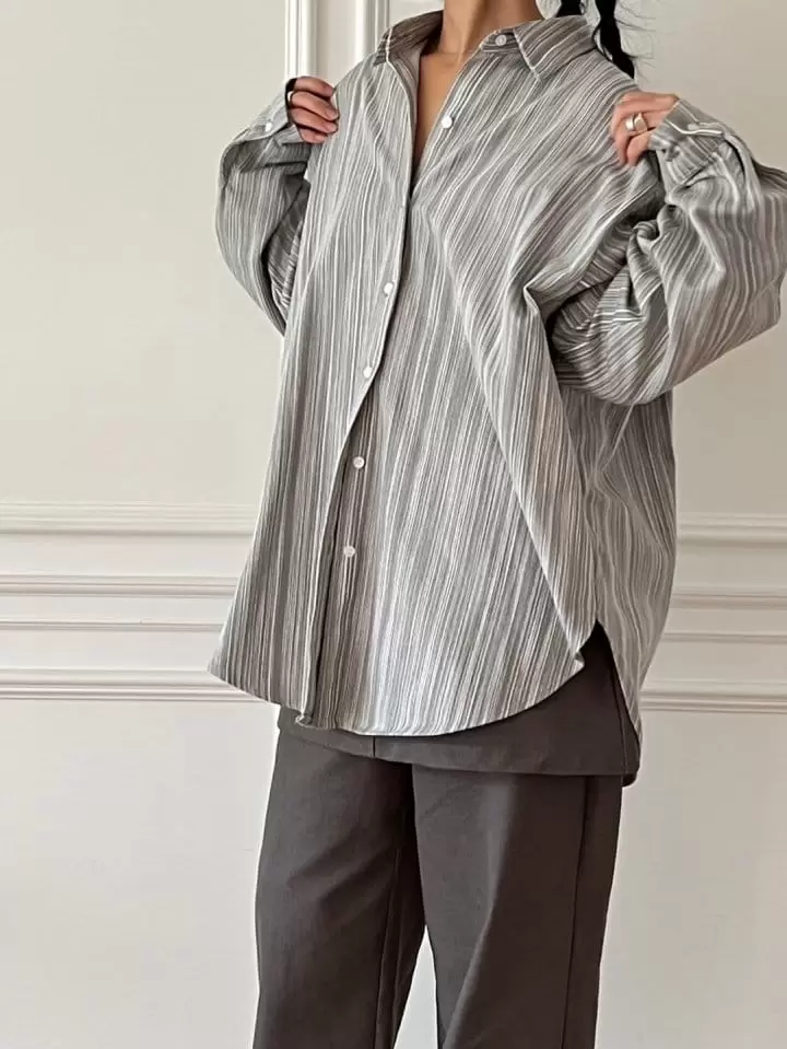 Ripple - Korean Women Fashion - #momslook - Cherry Shirt - 5