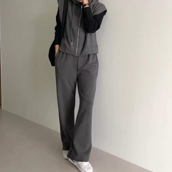 Ripple - Korean Women Fashion - #thatsdarling - Marlang Fleece Pants - 7