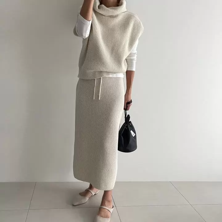 Ripple - Korean Women Fashion - #thatsdarling - Celin Skirt - 2