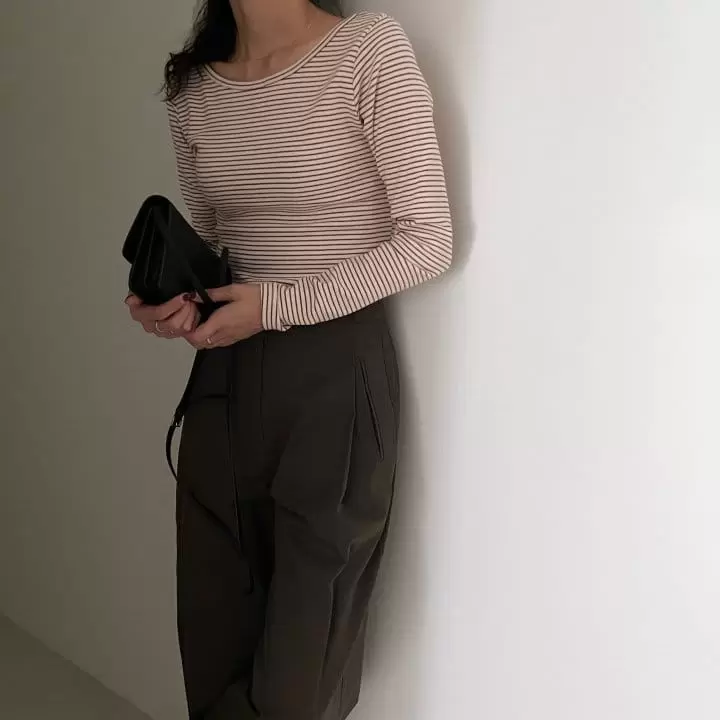 Ripple - Korean Women Fashion - #thelittlethings - Andy Span Tee - 6