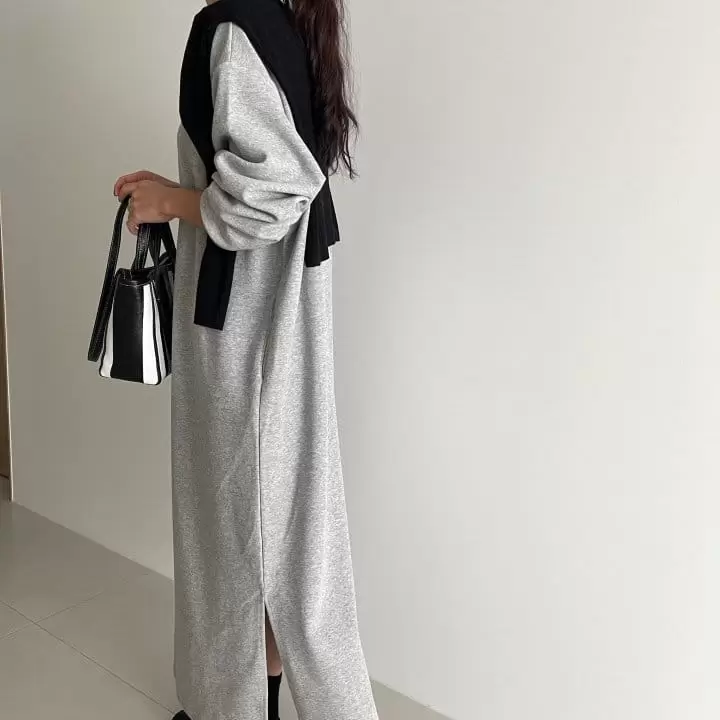 Ripple - Korean Women Fashion - #vintageinspired - Seric One-piece - 3