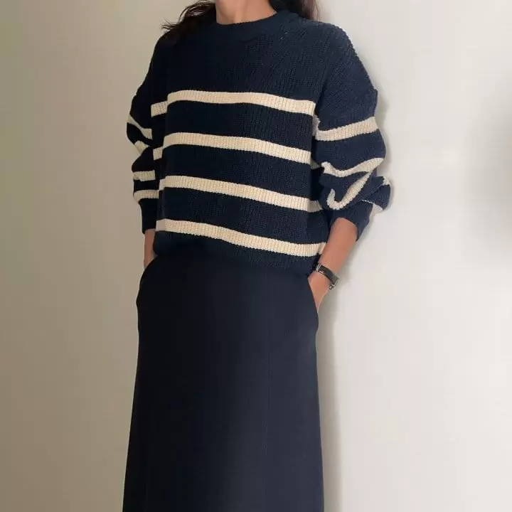 Ripple - Korean Women Fashion - #womensfashion - Butter ST Knit Tee - 2