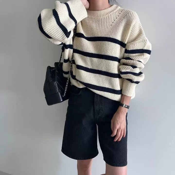 Ripple - Korean Women Fashion - #womensfashion - Butter ST Knit Tee - 6