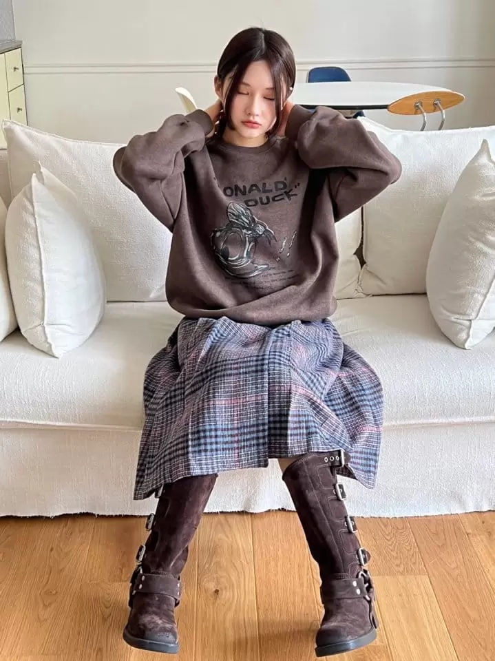 Ripple - Korean Women Fashion - #womensfashion - Donald Sweatshirt - 6