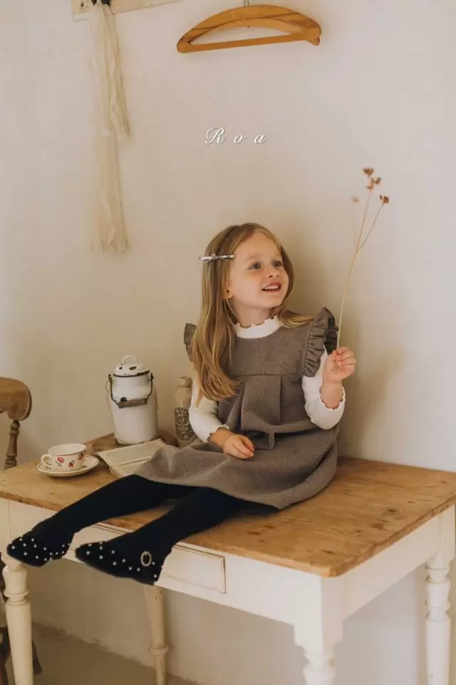 Roa - Korean Children Fashion - #Kfashion4kids - Eva Tee - 5