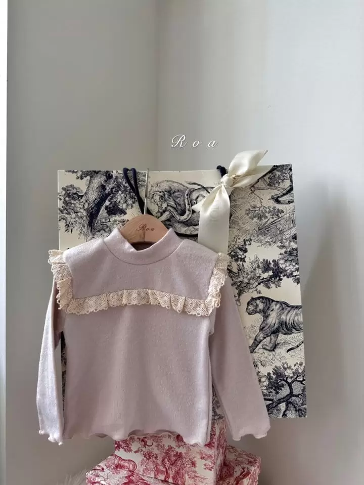 Roa - Korean Children Fashion - #childofig - Olive Tee - 2