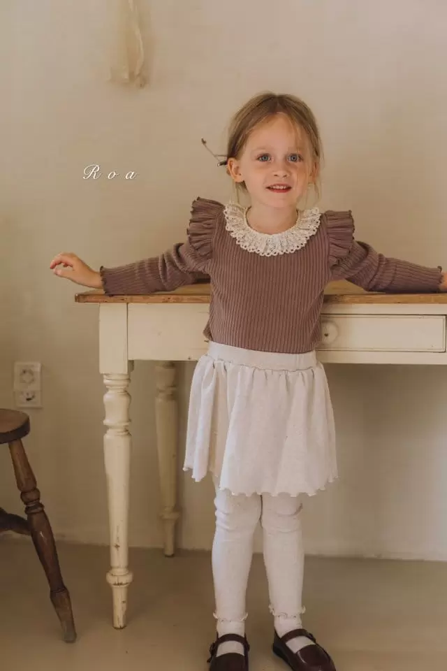 Roa - Korean Children Fashion - #childrensboutique - Skirt Leggings - 5