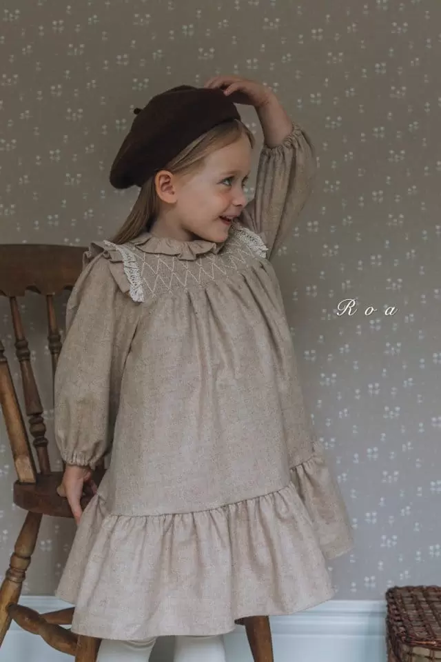 Roa - Korean Children Fashion - #childrensboutique - Smocked One-piece - 10