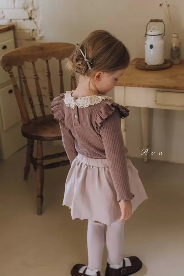 Roa - Korean Children Fashion - #kidsshorts - Skirt Leggings - 9