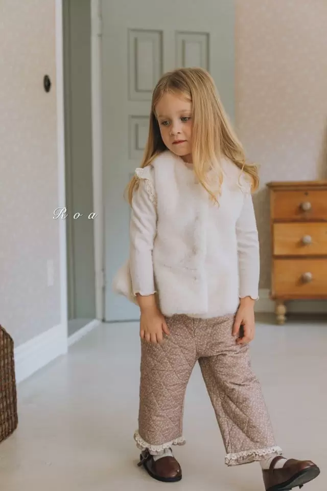 Roa - Korean Children Fashion - #kidzfashiontrend - Quilting Pants - 12