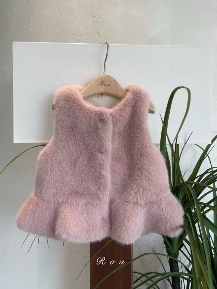 Roa - Korean Children Fashion - #magicofchildhood - Mink Vest - 2
