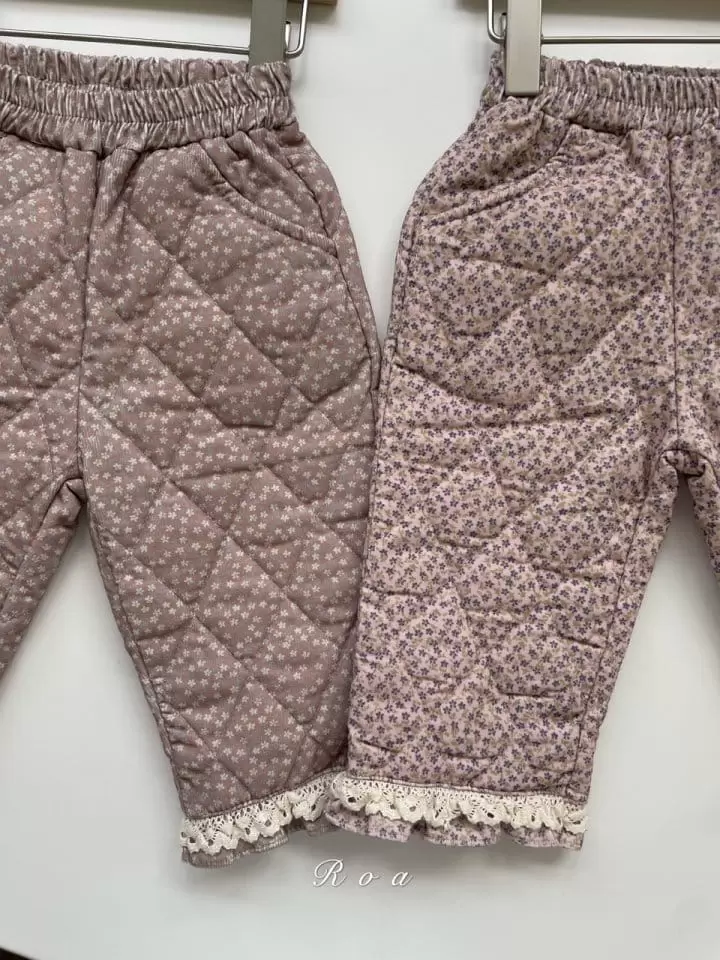 Roa - Korean Children Fashion - #prettylittlegirls - Quilting Pants