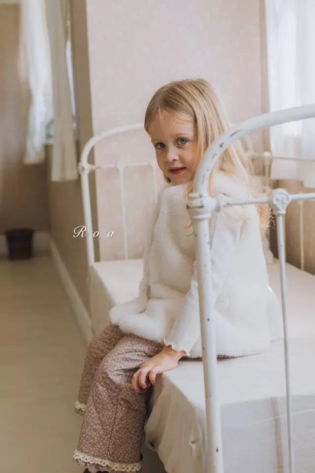 Roa - Korean Children Fashion - #minifashionista - Mink Vest - 4