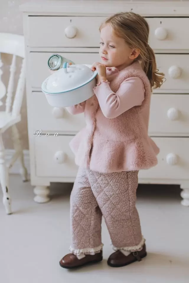 Roa - Korean Children Fashion - #toddlerclothing - Quilting Pants - 4