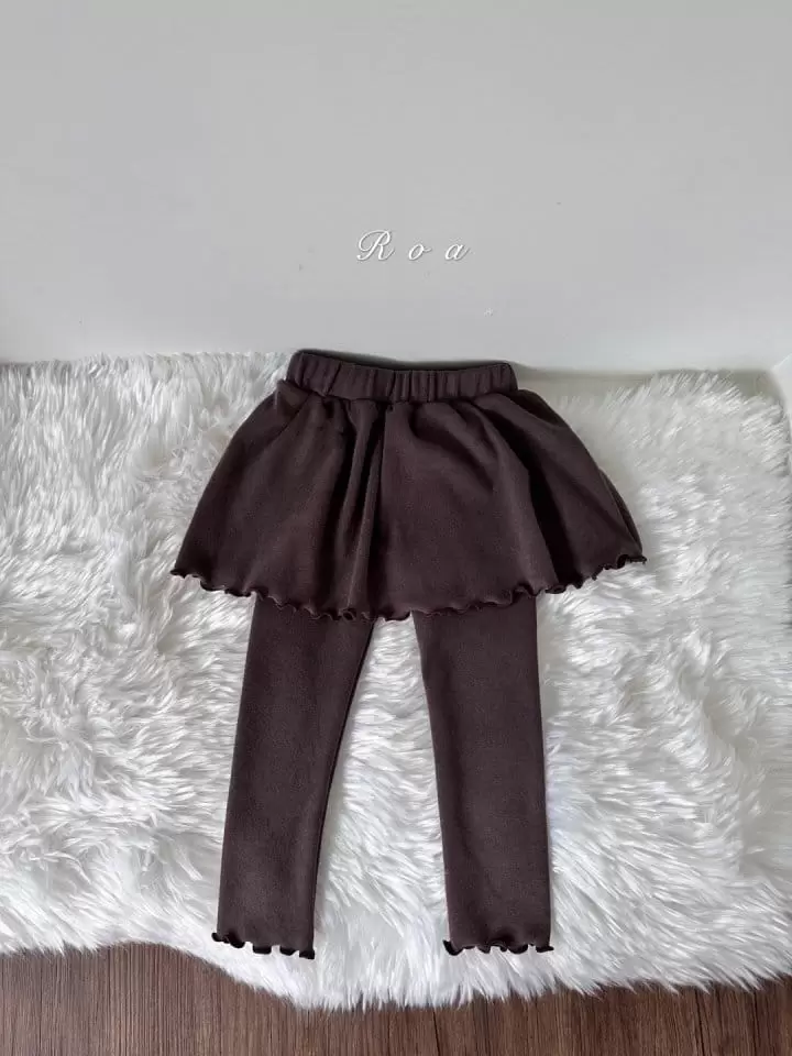 Roa - Korean Children Fashion - #stylishchildhood - Skirt Leggings - 3